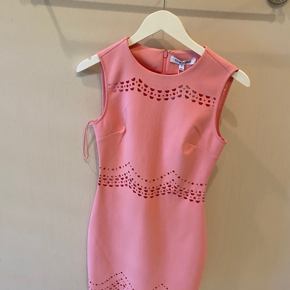 Elizabeth and James Pink Eyelet Dress - Picture 1 of 3